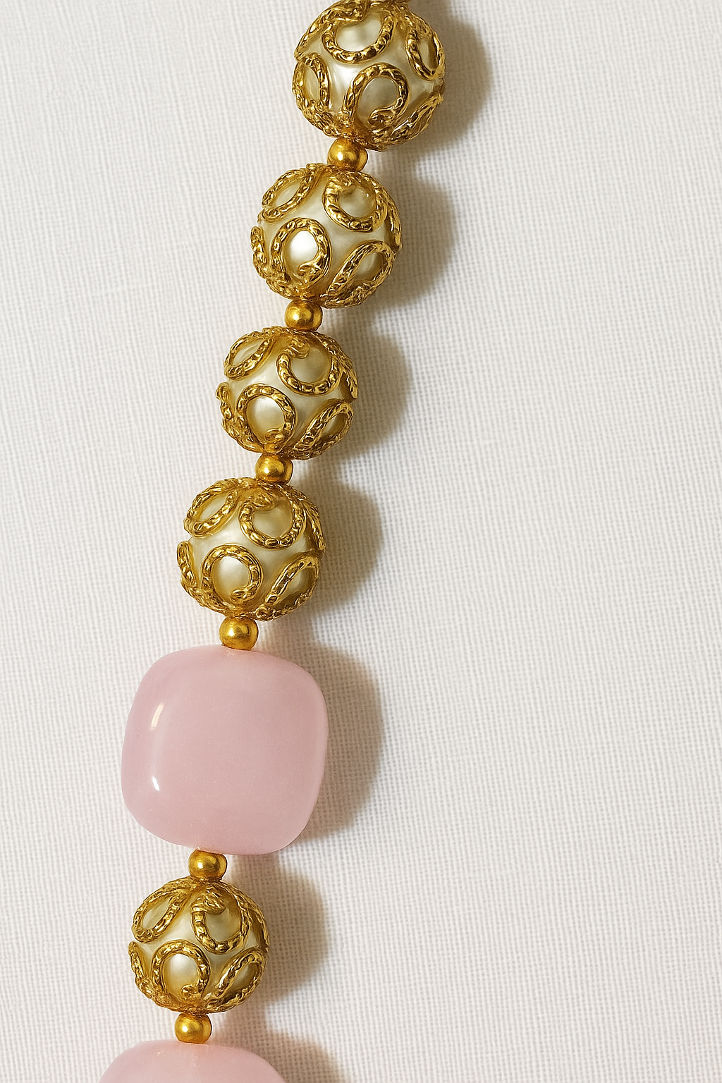 Blush Gold Harmony Necklace